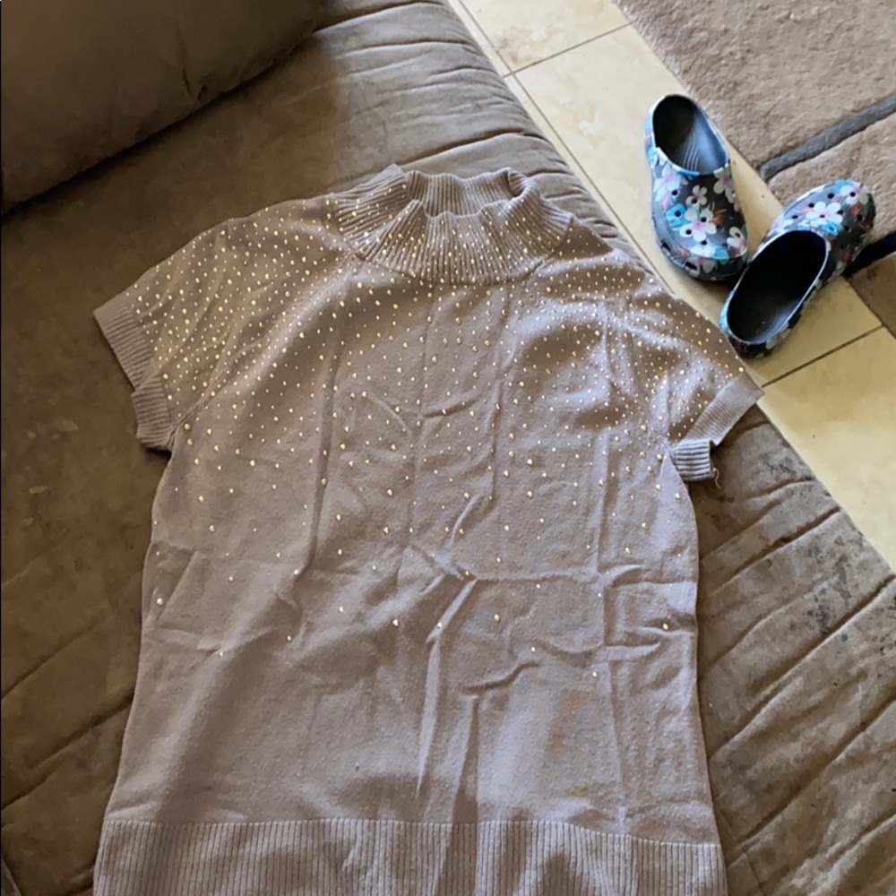 Short sleeve turtleneck